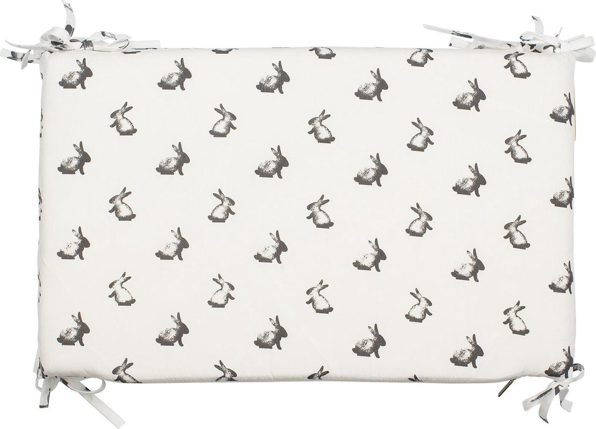 Pericles Boxbumper Nero 320 X 30 Cm Wit/zwart