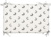 Pericles Boxbumper Nero 320 X 30 Cm Wit/zwart