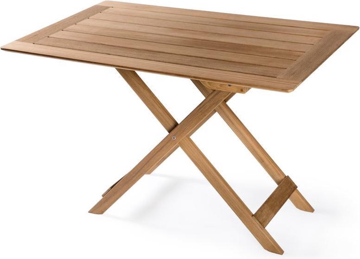 ARC Marine teakhouten inklapbare Tafel Stockholm - 2 posities - 110x70 cm (geolied)