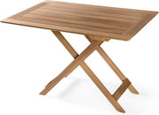 ARC Marine teakhouten inklapbare Tafel Stockholm - 2 posities - 110x70 cm (geolied)
