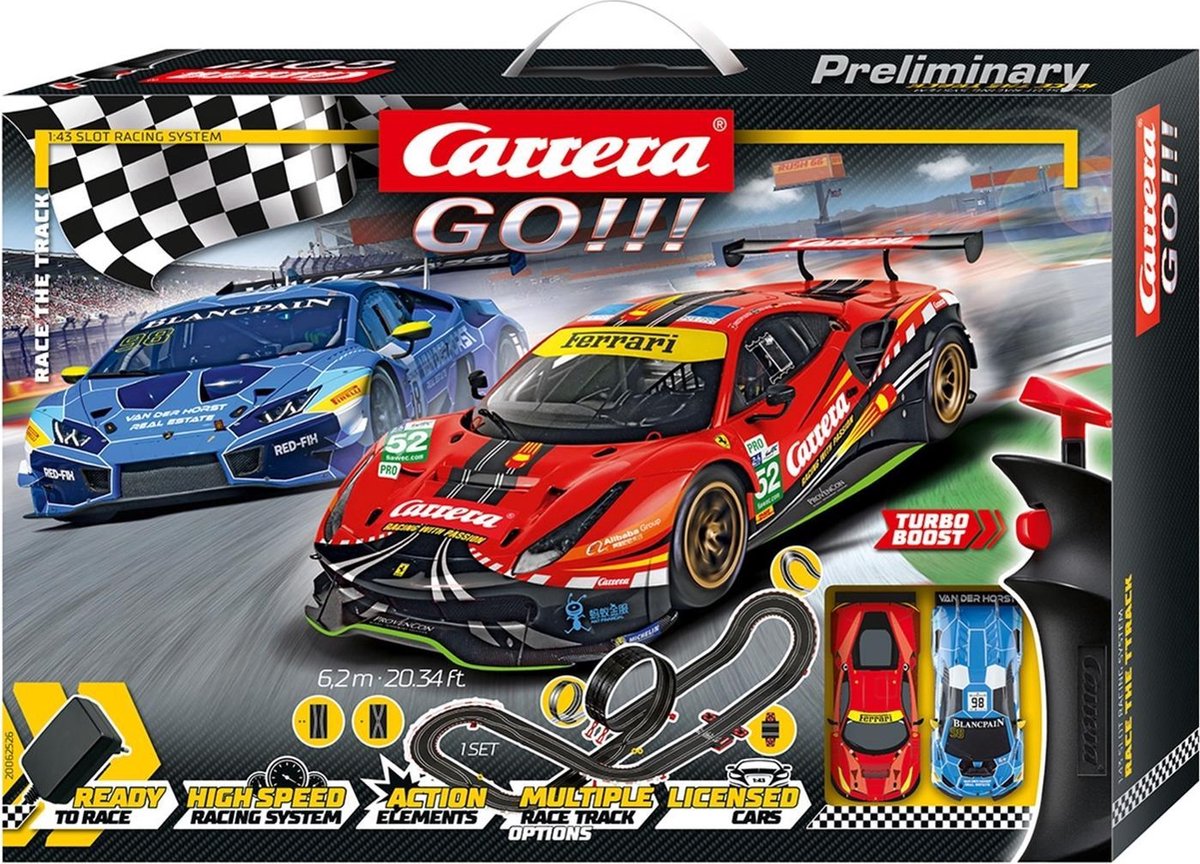 Carrera Racebaanset Go!!! Race The Track 6