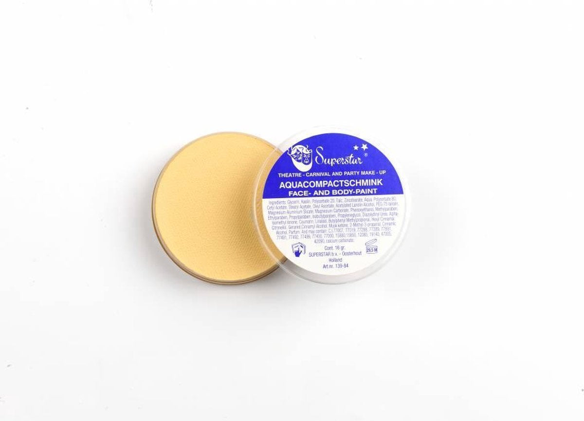 Aqua facepaint 16gr ivoorkleur