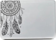 Dream Catcher Sticker - Laptop - Design - 25 x 17 cm | Zwart