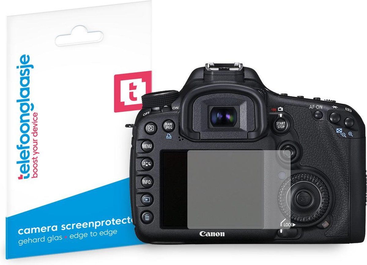 Canon EOS 6D screenprotector gehard glas