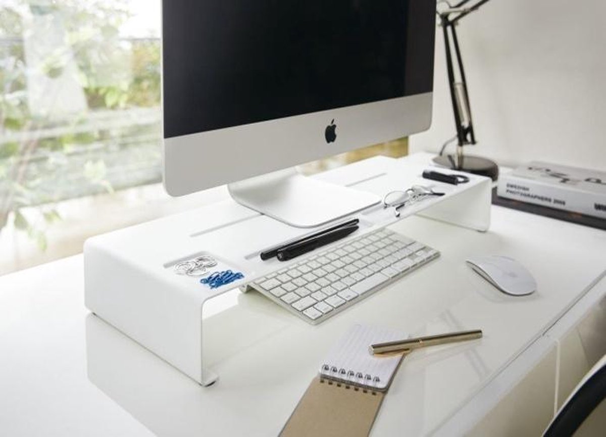 PC Monitorstandaard Tower - wit