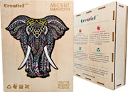 Oude Mammoet - Houten Puzzel Volwassenen - Jigsaw puzzels - A3 formaat