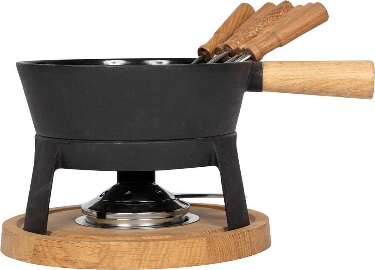 Boska Fondueset Pro L - Voor iedere kookplaat - Gietijzer - 1