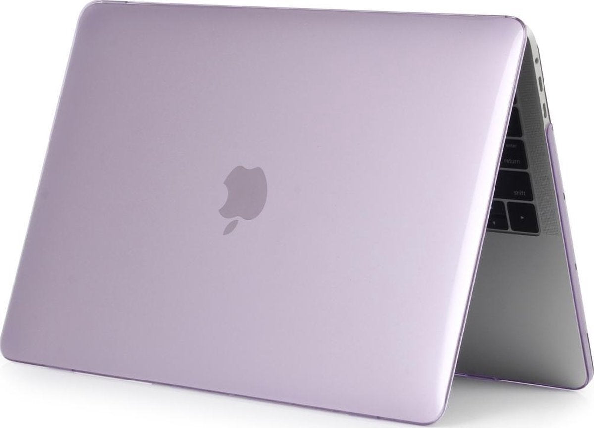Mobigear Glossy Case voor de MacBook Pro 16 inch A2141 - Paars