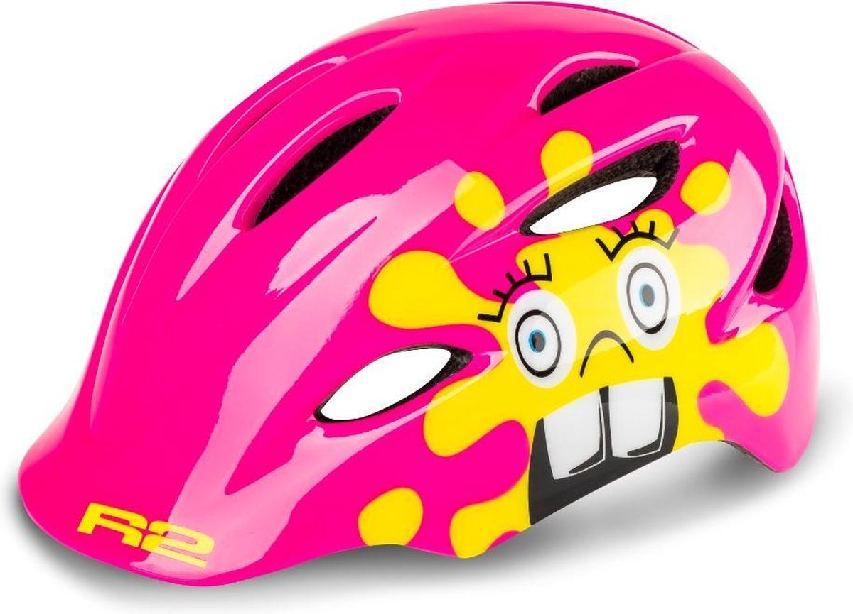 R2 Ducky Fietshelm kinderen Geel XS (48-52cm)