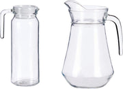 Waterkan - Waterkaraf - Schenkkan - Glas - Transparant - Met deksel