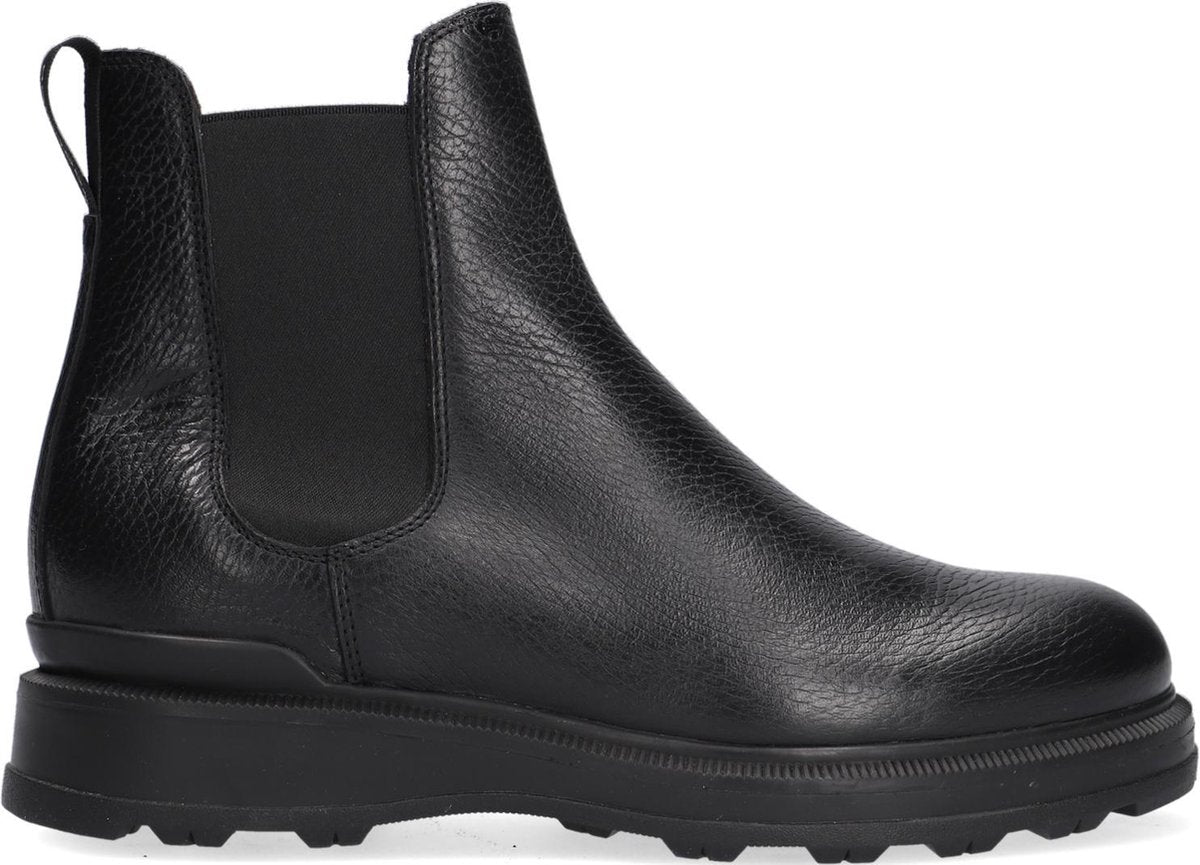 Woolrich City Boot Hoge sneakers - Leren Sneaker - Dames - Zwart - Maat 37