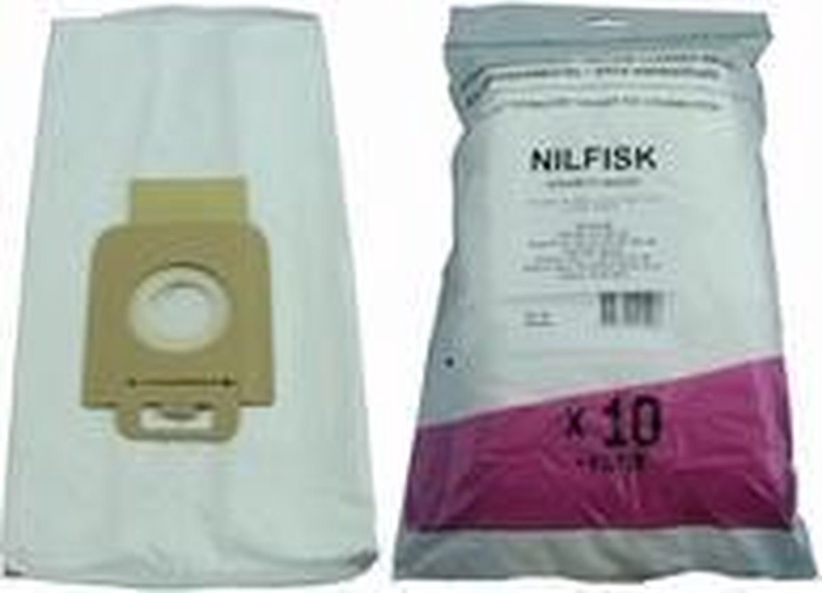 Stofzuigerzakken geschikt voor Nilfisk King/Extreme  10 stuks  - filter