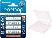 1x4 Panasonic Eneloop AA 1900 mAh + 1x Batterijendoosje