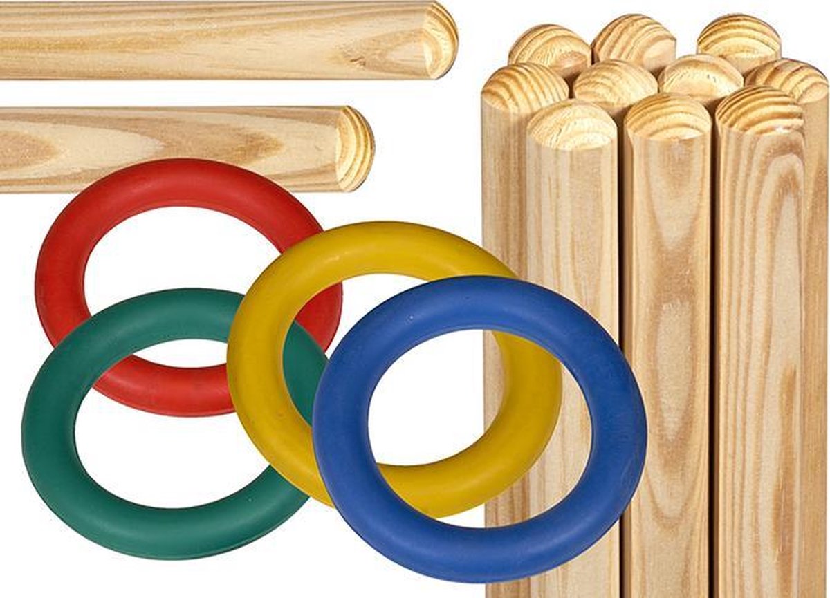 Ringhockey | Donuthockey | Compleet | 12 stokken - 6 ringen