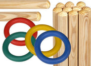 Ringhockey | Donuthockey | Compleet | 12 stokken - 6 ringen
