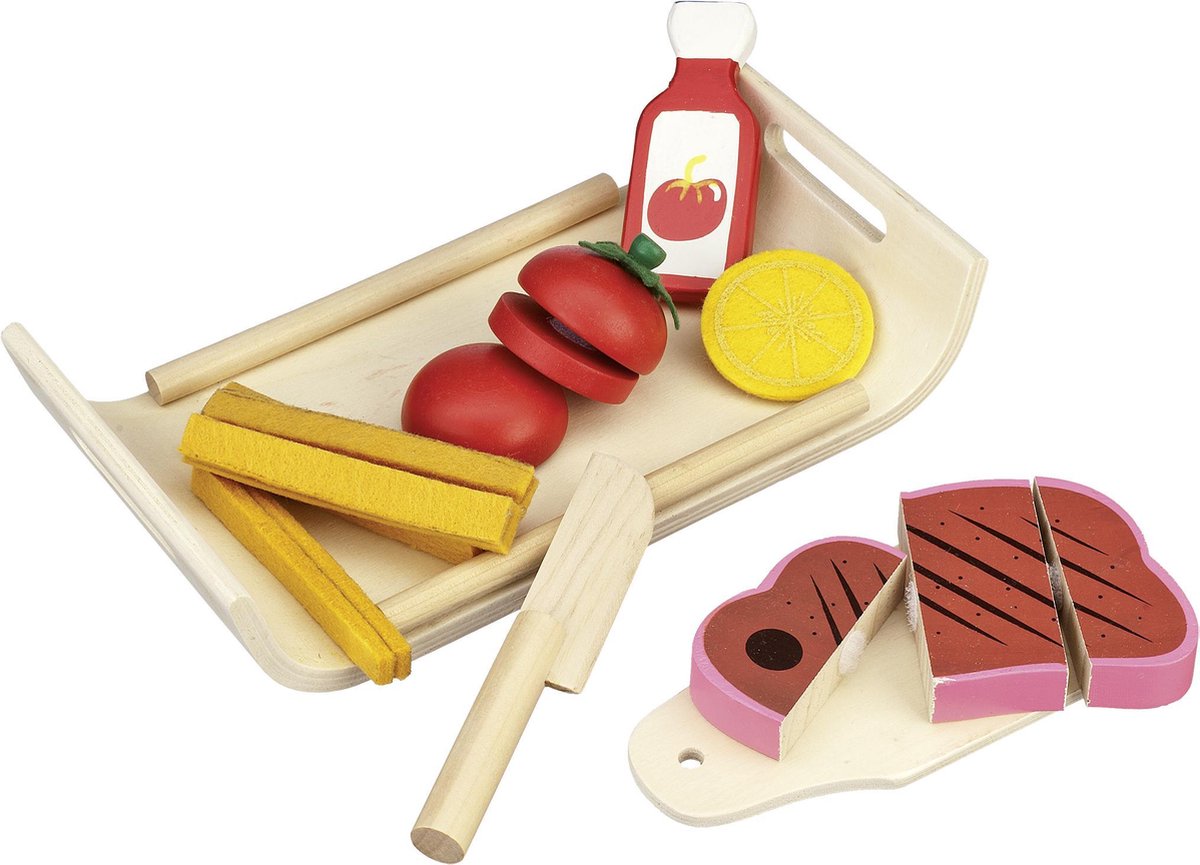 Happy People - Houten plank �Fast Food�