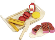 Happy People - Houten plank �Fast Food�