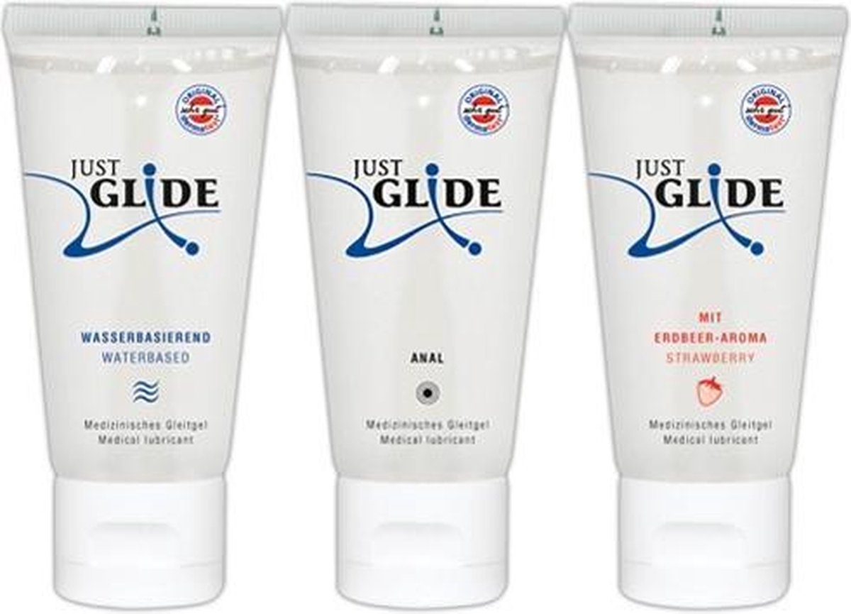 Just Glide - Just Glide Glijmiddel Mix 3 x 50 ml