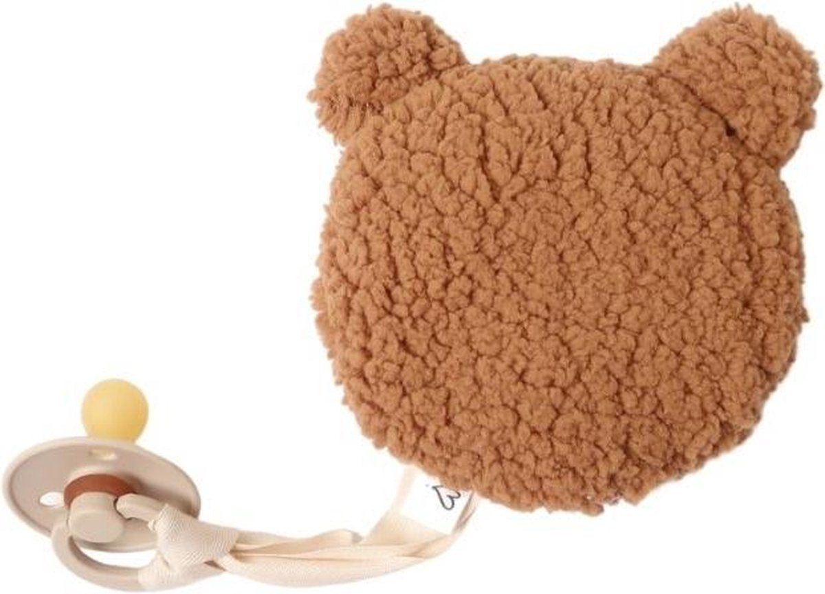 LOVEissue speenknuffeltje beer teddy camel | BIBS fopspeen Vanilla T2 | 6 t/m 18 mnd