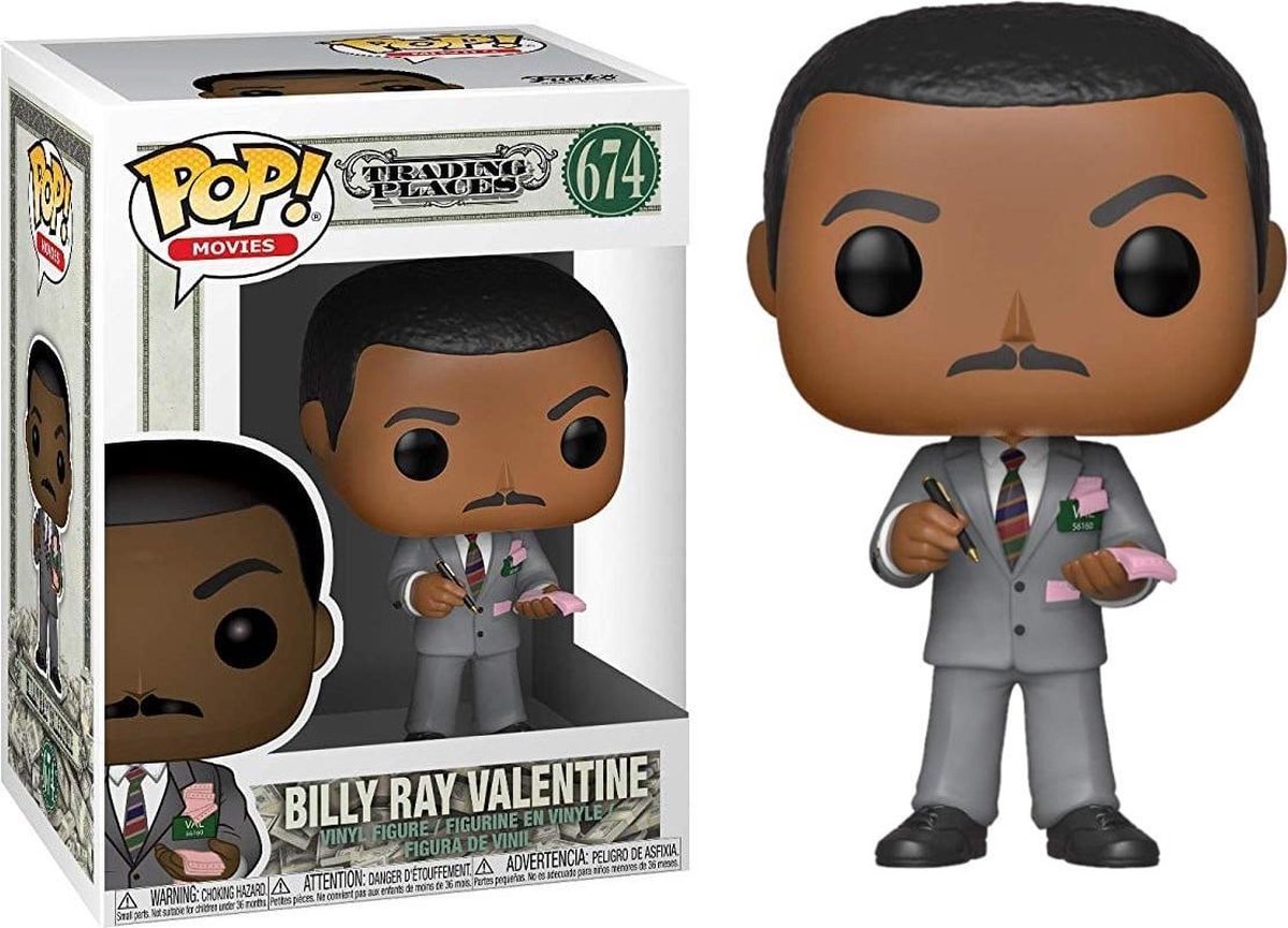 Billy Ray Valentine - Trading Places - Funko Pop! #674 | Funko Pops Vinyl | Funko Pop Toys | Speelgoed voor kinderen