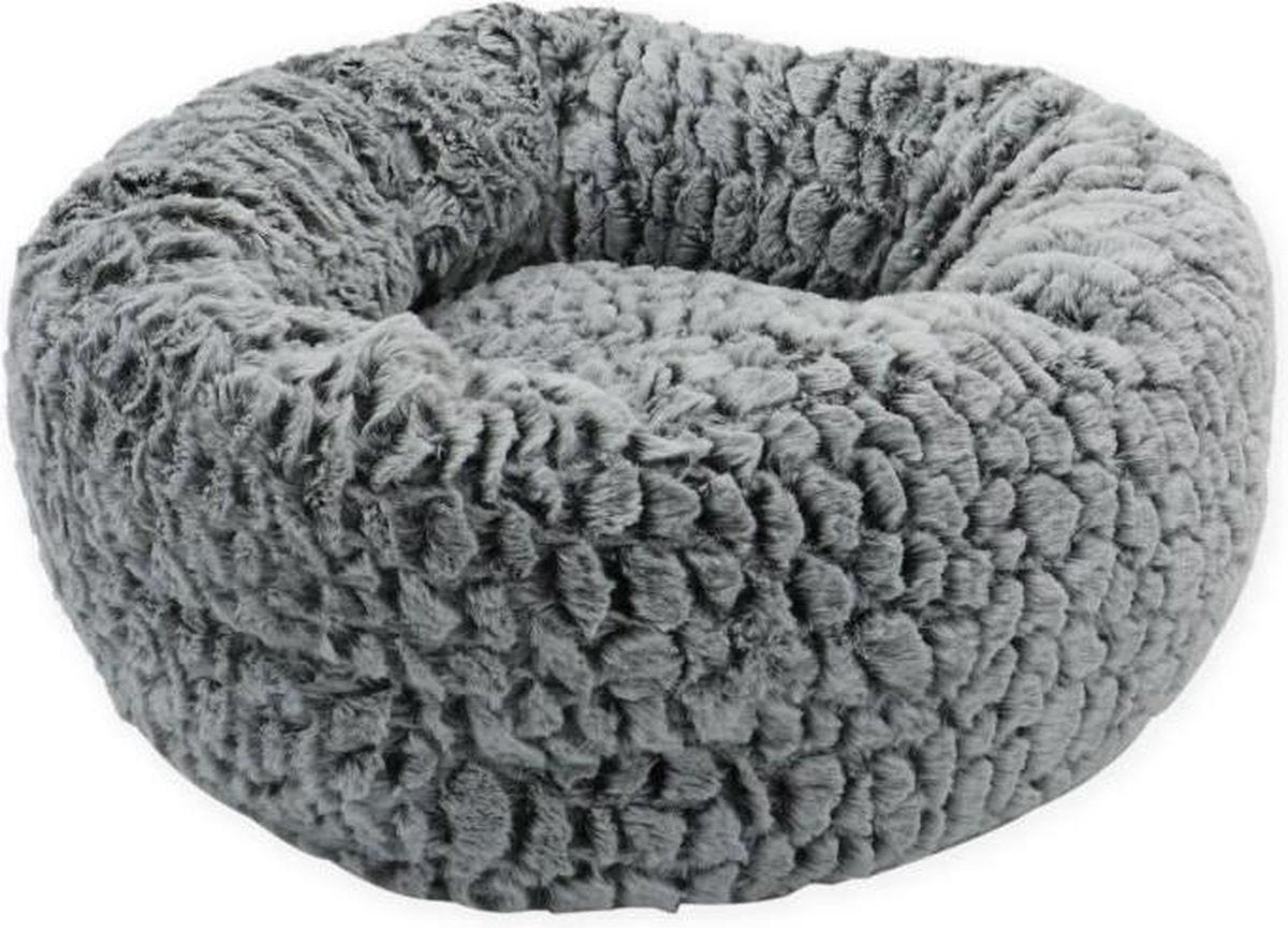 AIME Bontmand S Ø 45 cm - Grijs - Voor katten en kleine honden