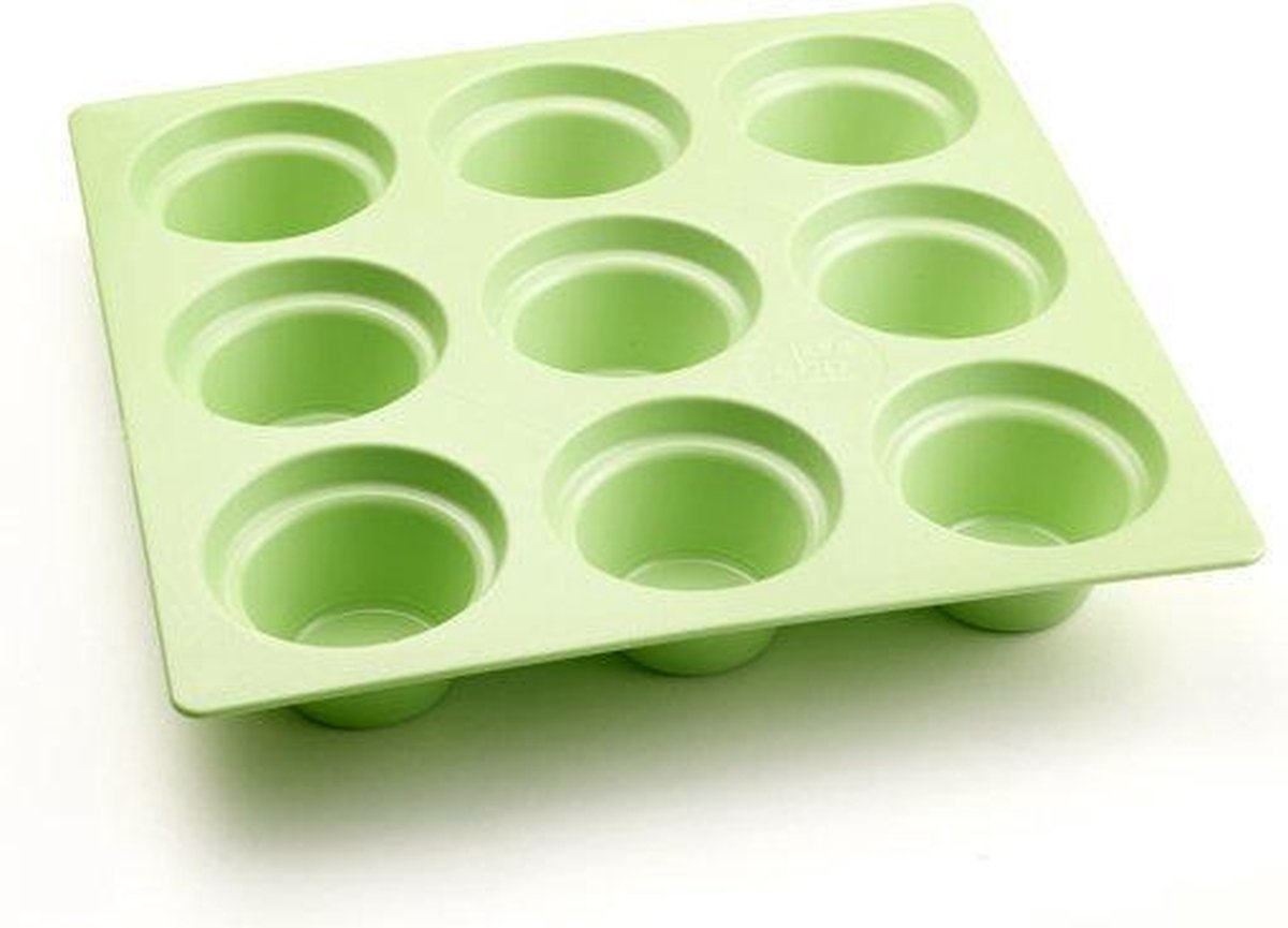 Point-Virgule Bakvorm - Muffinvorm - Voor 9 Stuks - Vaatwasserbestendig