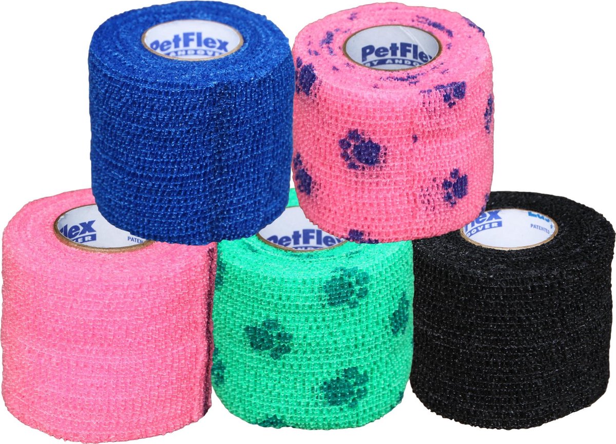 Bandage Petflex - Blauw - 5 cm
