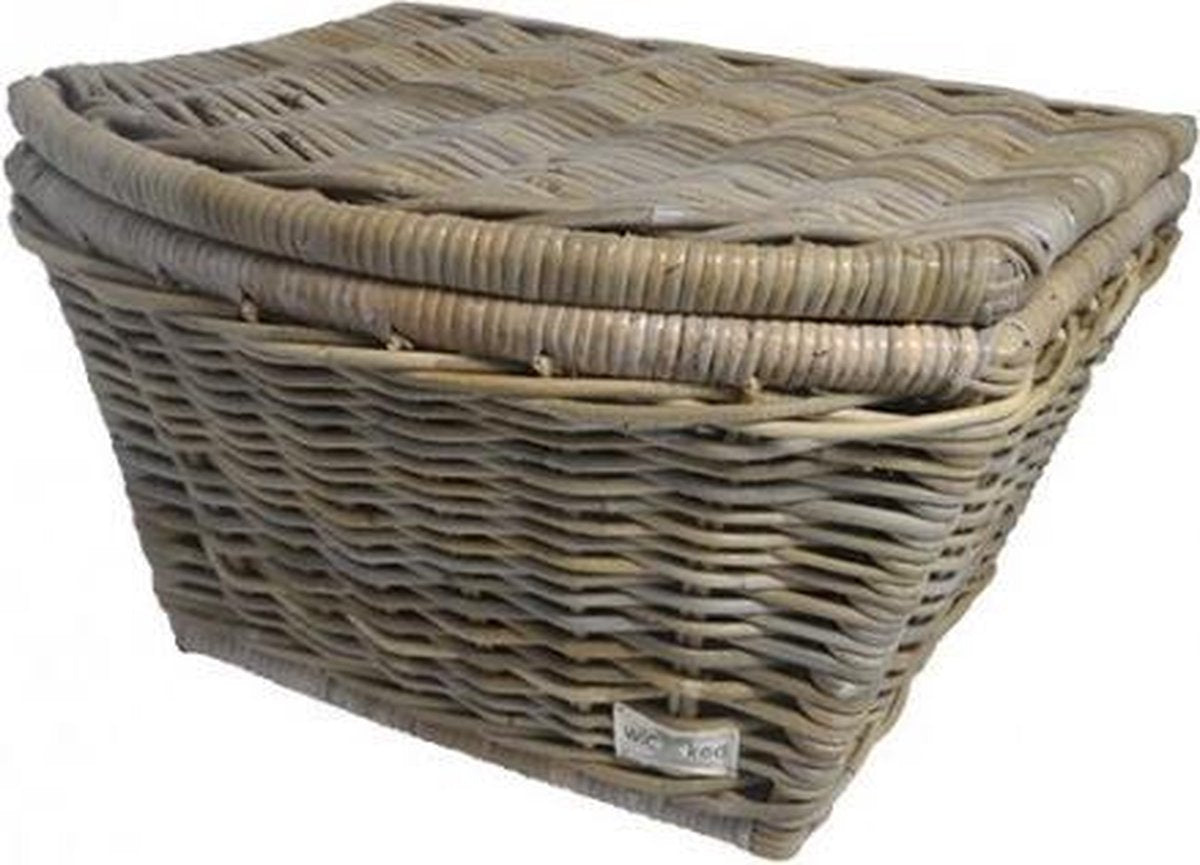 WICKED buikmand met klep Grijs (47x41x30)