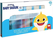 Baby Shark Kleur-Stempelset 41-delig