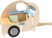 Houten Caravan Speelhoek