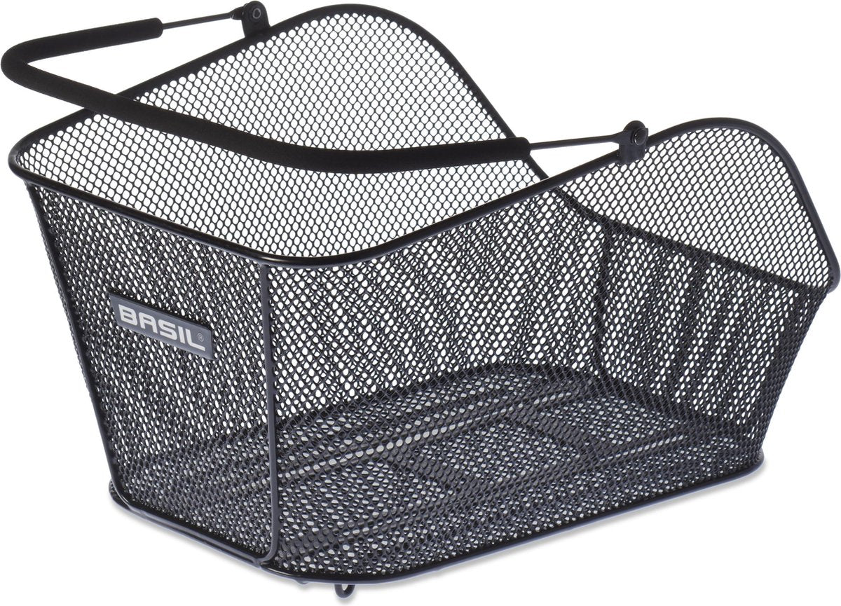Basil Icon M Multi System Fietsmand - Achter - Staal - Zwart - Medium