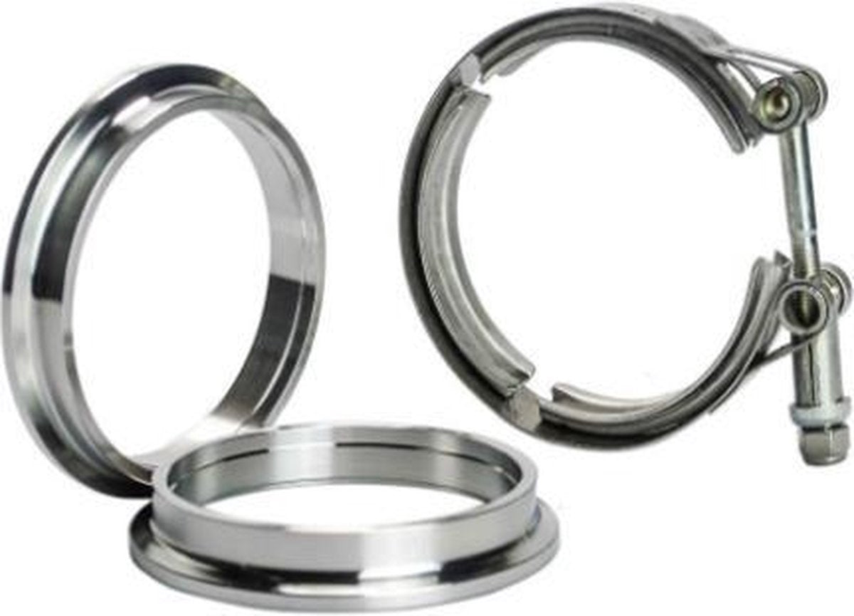 LTEC RVS V-BAND KLEM SET 2 INCH (50MM)
