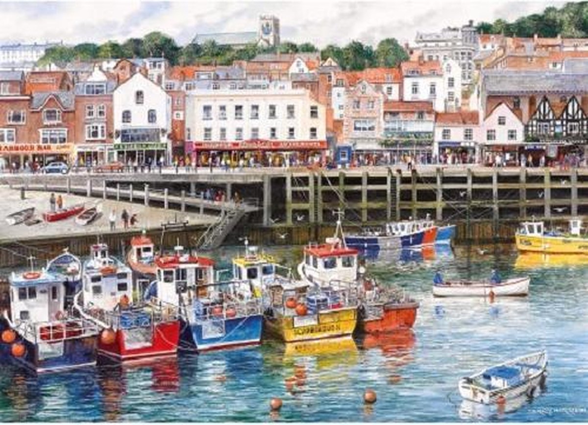 Puzzel 1000 stukjes - Scarborough