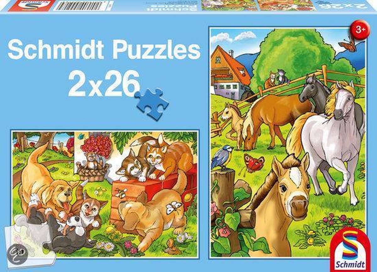 Schmidt Puzzel: De Liefste Dieren
