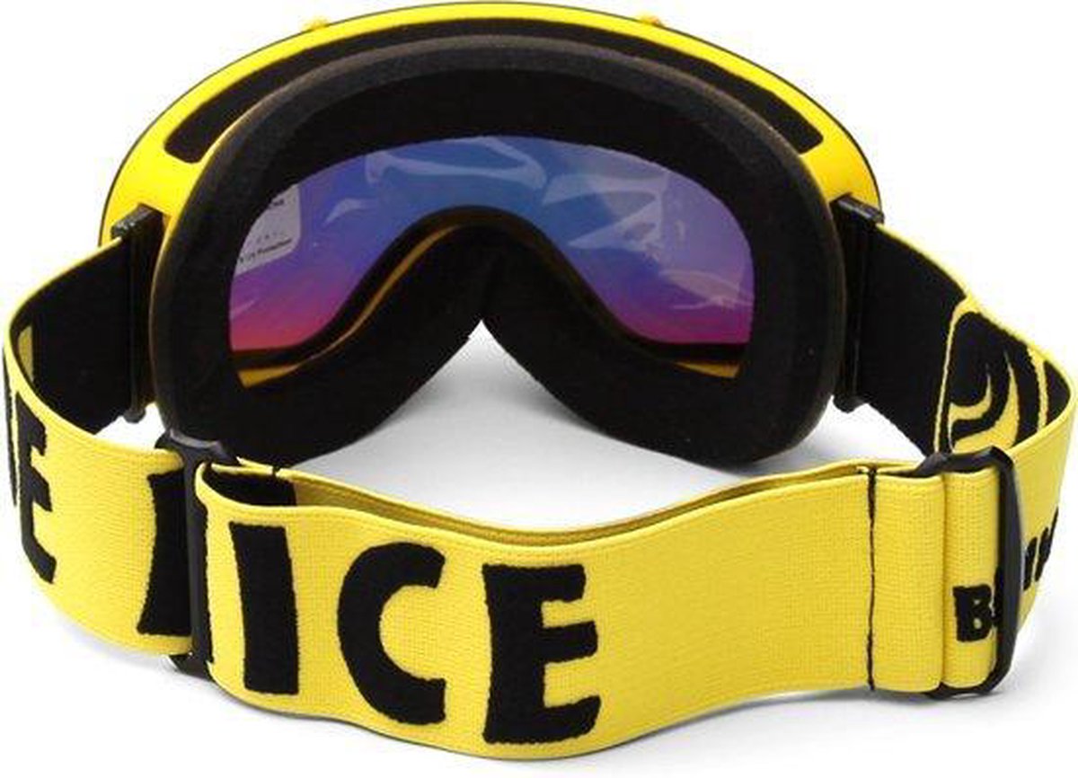 Skibril Small / wintersport (geel) met polariserende glazen - Brand New!