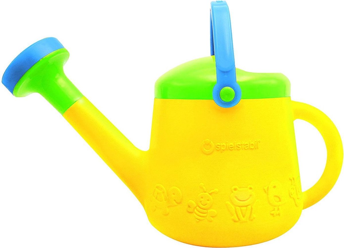 Gieter - Geel groen blauw - Inhoud 1 liter