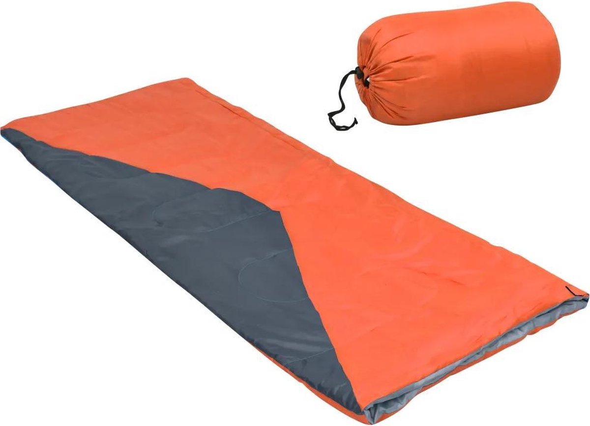slaapzak oranje / envelop - kamperen - camping - lichtgewicht - professioneel - Nieuwste Collectie