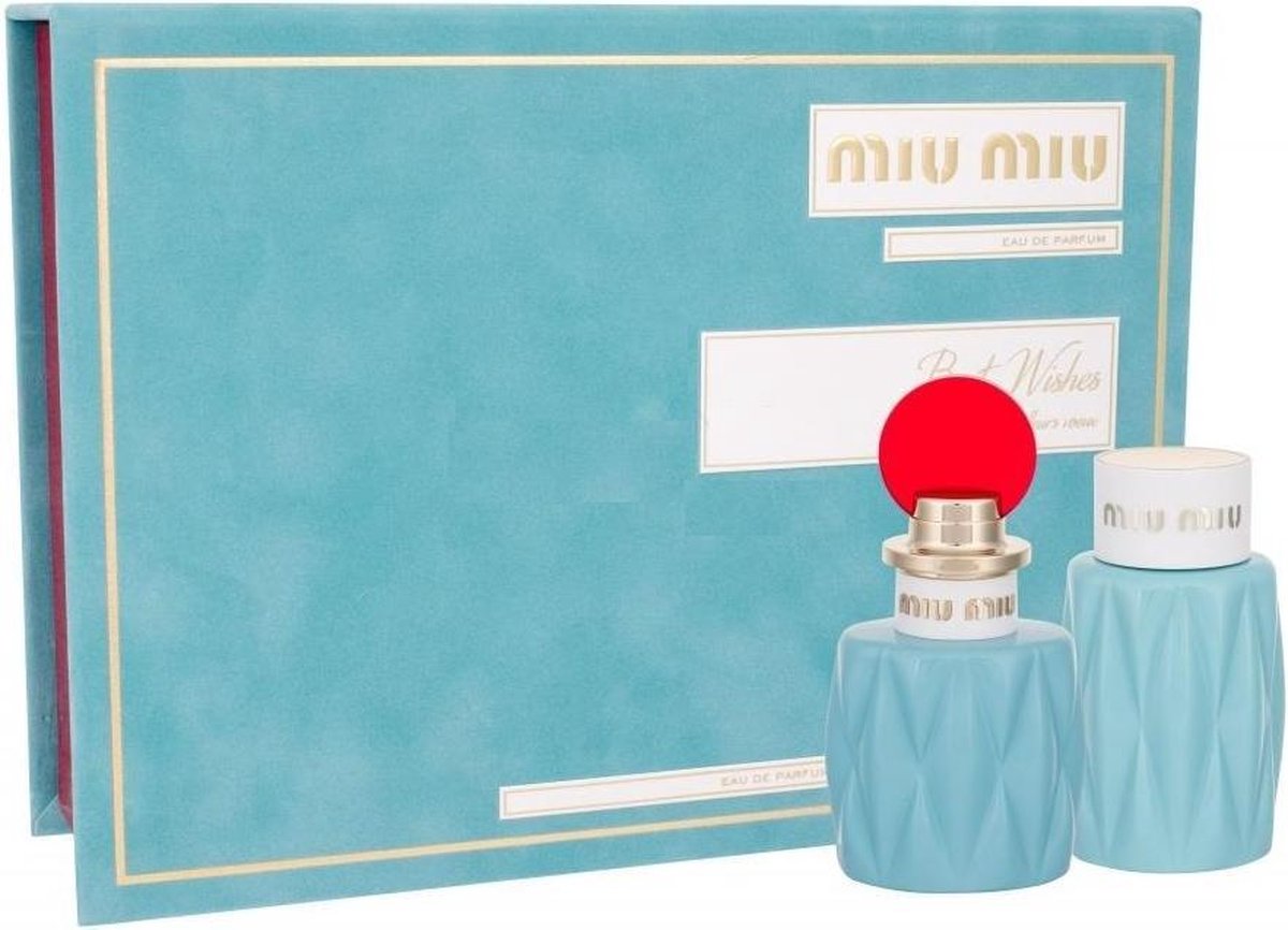 Miu Miu SET Eau de parfum spray 50ml + body lotion 100ml