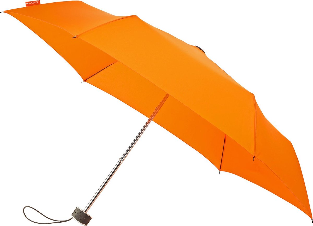 miniMAX Platte Paraplu - Ø 90 cm - Oranje