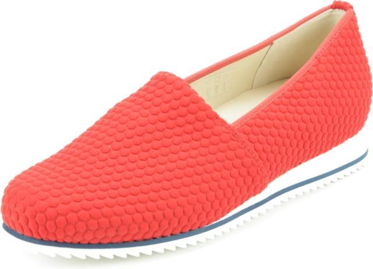 Hassia 301687 - Volwassenen Instappers - Kleur: Rood - Maat: 41