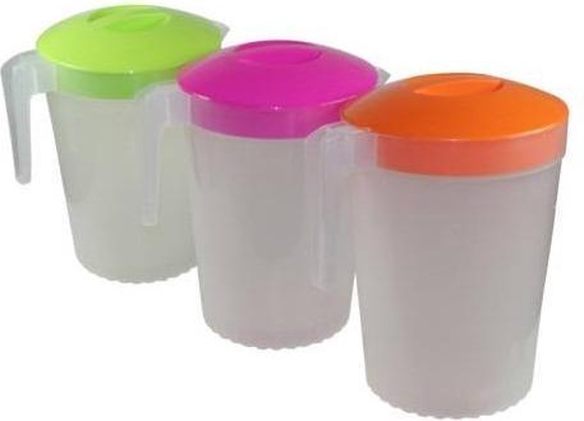 Schenkkan Met Deksel 4 Liter (Prijs per stuk)
