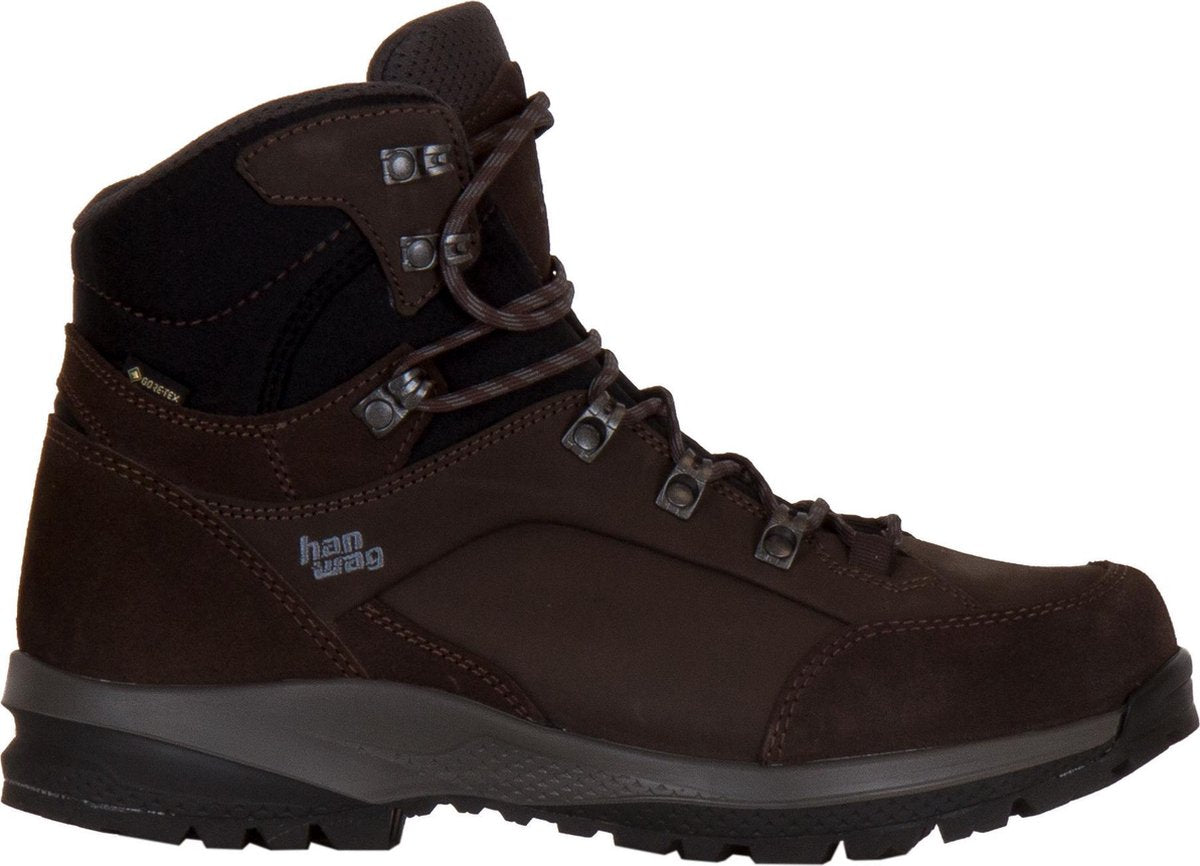 Hanwag Wandelschoenen - Maat 46.5 - Mannen - donkerbruin/donkergrijs