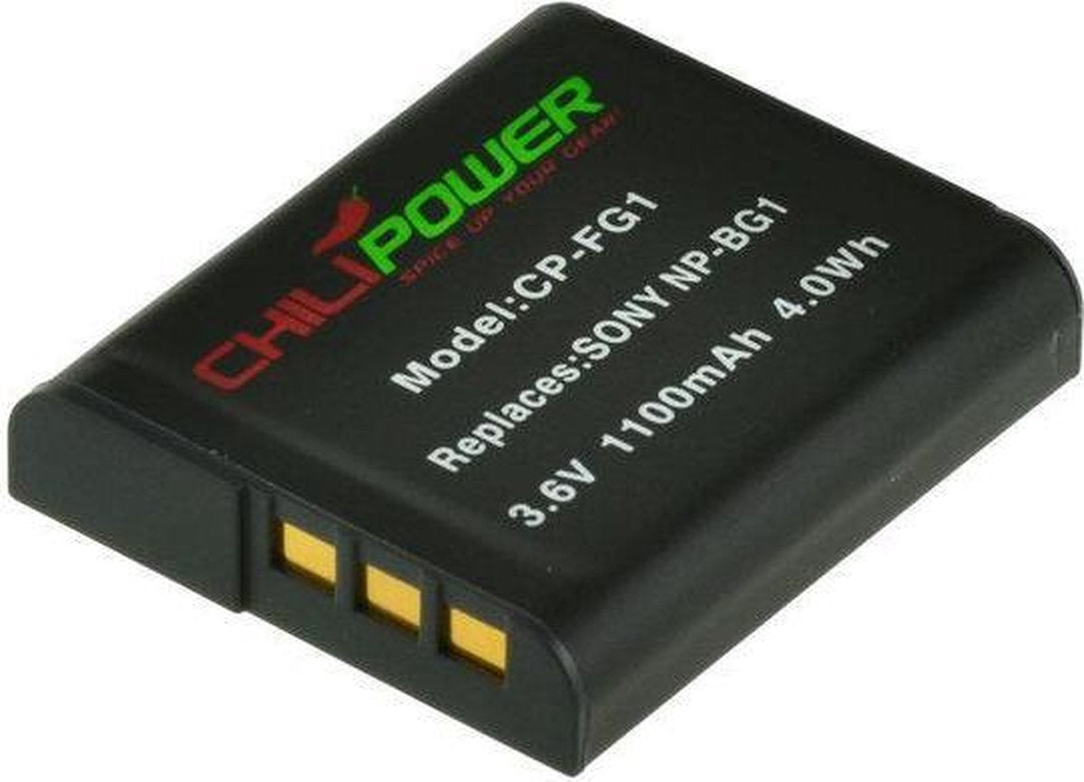 ChiliPower camera accu Sony NP-BG1 / NP-FG1