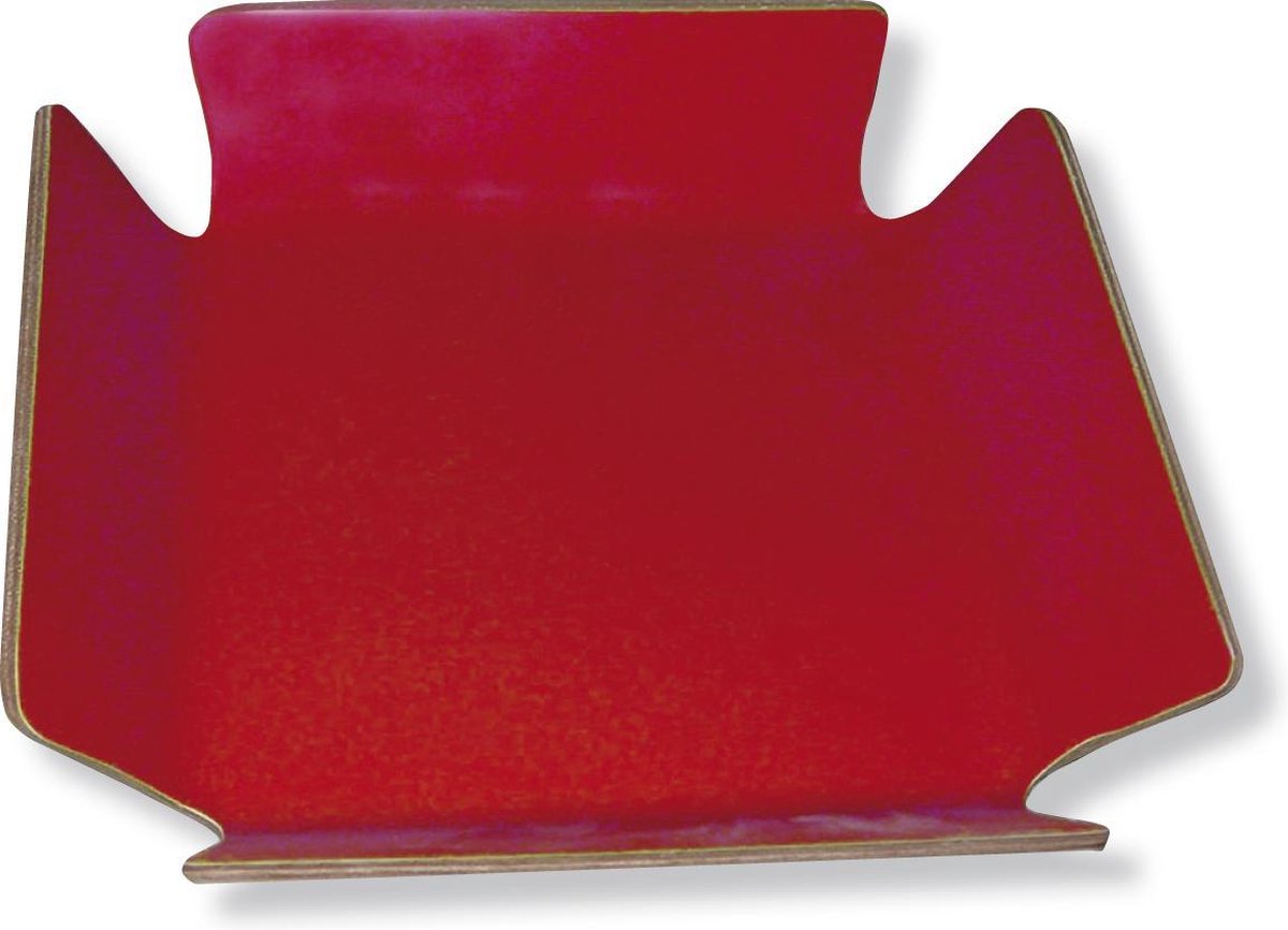 Point-Virgule Servethouder - Rood - 15 x 15 x 4cm