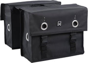 Dubbele Krantentas 52 liter - Zwart