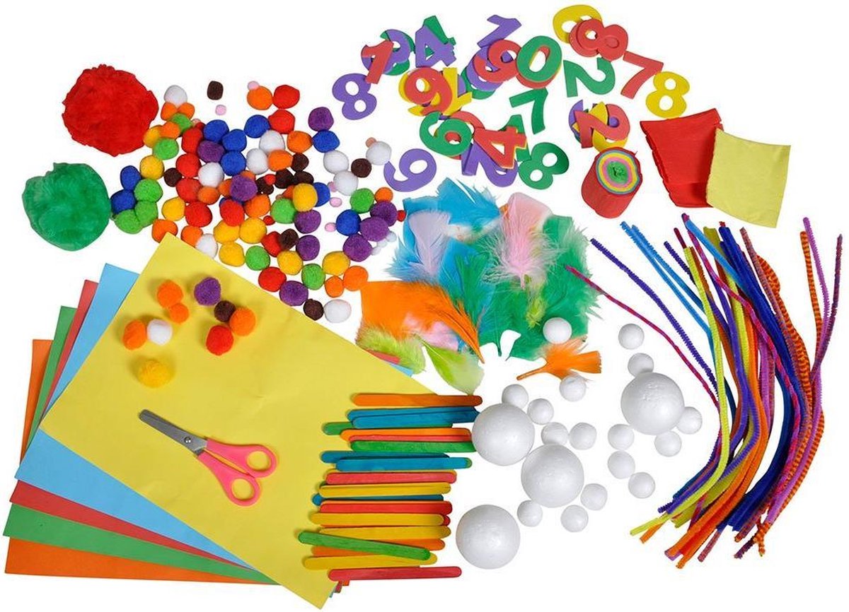 KnorrToys Knutselkoffer Arts & Crafts 300-delig