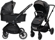 Ding Fenix Kinderwagen Zwart