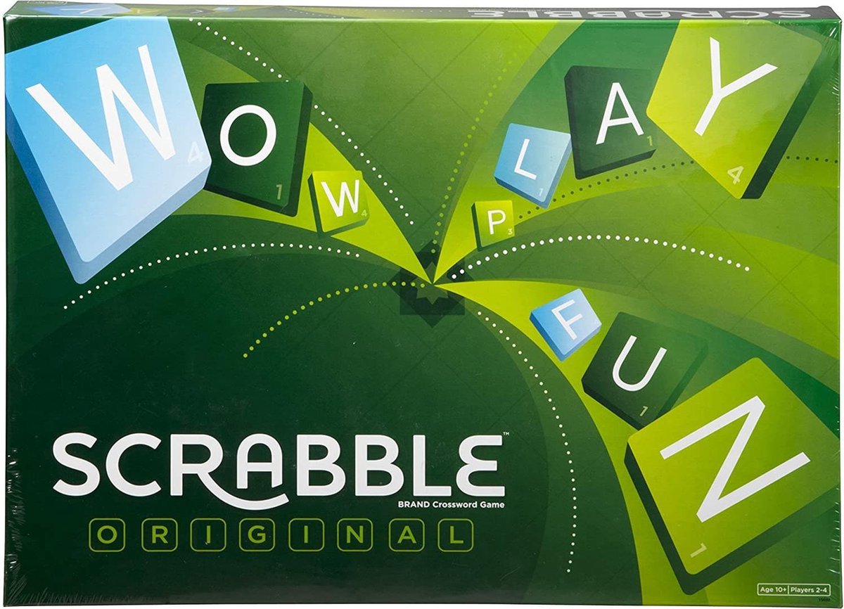 Mattel - Scrabble - Klassiek bordspel - Woordspel