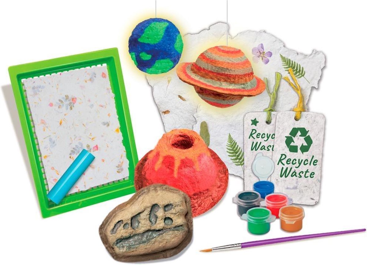4m Zelf Papier Maken Kidzlabs Junior 17 X 22 Cm