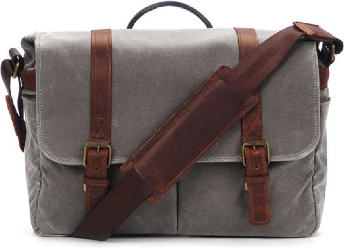 ONA The Brixton Messenger Bag Smoke